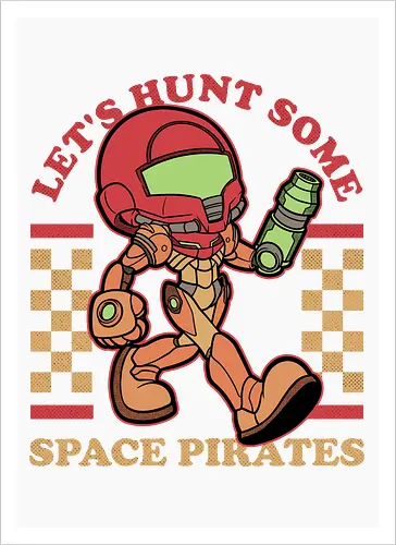 Game Mascot Intergalatic Hunter