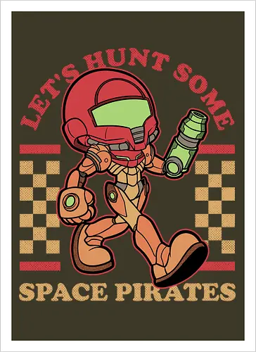 Game Mascot Intergalatic Hunter