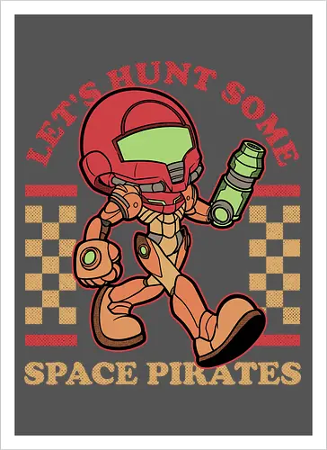 Game Mascot Intergalatic Hunter