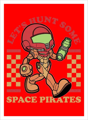 Game Mascot Intergalatic Hunter