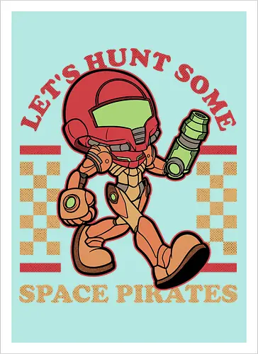 Game Mascot Intergalatic Hunter