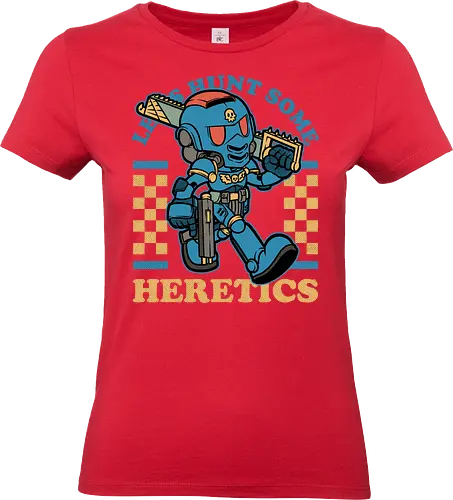 Game Mascot RPG Marine - Video Games, Video Game, Game, Games, Gamer, Mascot, Retro, Vintage, Retro Vintage, Retro Gamer, Retro Cartoon, Game Mascot, Rpg, Action Rpg, Mmorpg, Board Game, Boardgame, Hunt, Hunter, Sword, Gun, Heretic, Marine - Standard T-Shirt (Women)