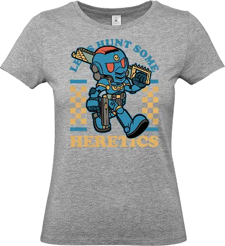 Game Mascot RPG Marine - Video Games, Video Game, Game, Games, Gamer, Mascot, Retro, Vintage, Retro Vintage, Retro Gamer, Retro Cartoon, Game Mascot, Rpg, Action Rpg, Mmorpg, Board Game, Boardgame, Hunt, Hunter, Sword, Gun, Heretic, Marine - Standard T-Shirt (Women)