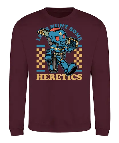 Game Mascot RPG Marine - Video Games, Video Game, Game, Games, Gamer, Mascot, Retro, Vintage, Retro Vintage, Retro Gamer, Retro Cartoon, Game Mascot, Rpg, Action Rpg, Mmorpg, Board Game, Boardgame, Hunt, Hunter, Sword, Gun, Heretic, Marine - Sweatshirt