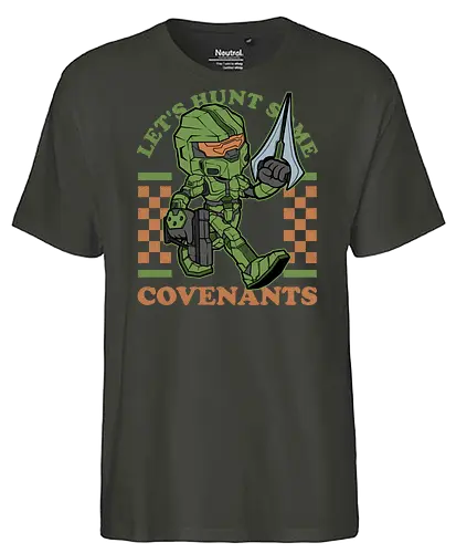 Game Mascot Super Soldier - Video Games, Video Game, Game, Games, Gamer, Mascot, Retro, Vintage, Retro Vintage, Retro Gamer, Retro Cartoon, Game Mascot, Space, Science, Science Fiction, Fps Gaming, First-person Shooter, First Person Shooter, Sword, Gun, Adventure, Military, Spartan - Fairtrade T-Shirt