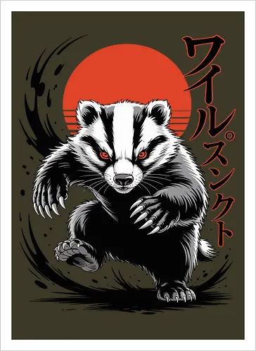 Japanese Badger | Japanischer Dachs
