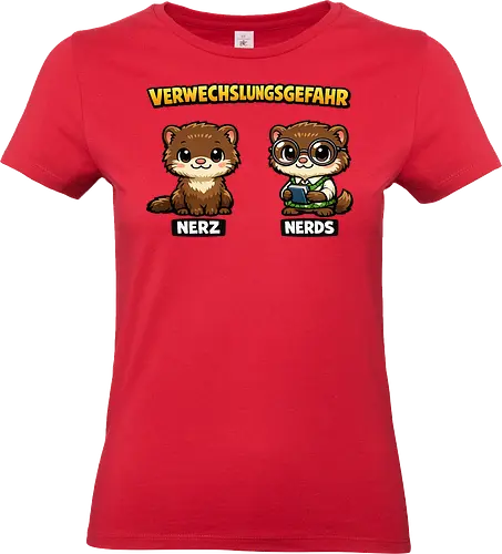 Nerds - Simlow, Twitch, Streamer, Katze, Chaos, Lustig - Standard T-Shirt (Women)