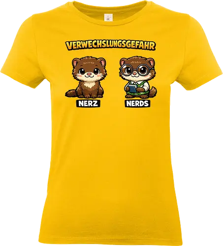 Nerds - Simlow, Twitch, Streamer, Katze, Chaos, Lustig - Standard T-Shirt (Women)