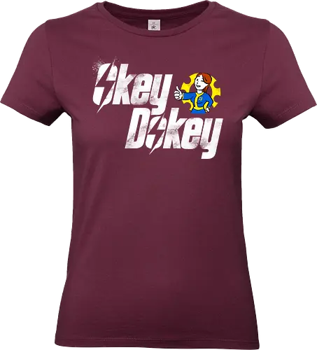 Okey Dokey - vault 33, vault tech, fallout, gaming, television, tv show, scifi, video game, okey dokey - Standard T-Shirt (Women)