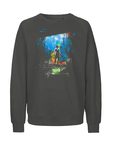 Princess of the forest - mononoke hime, anime, movie, fantasy - Fairtrade Sweatshirt