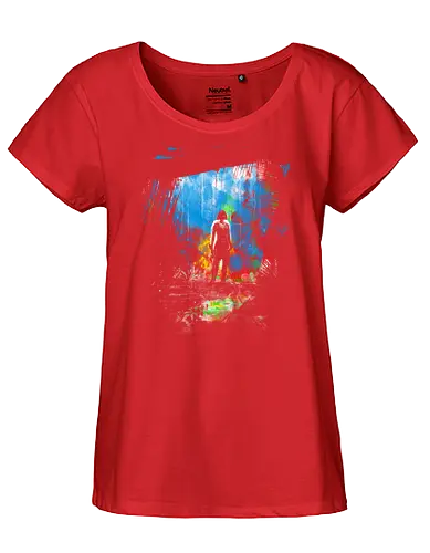 Princess of the forest - mononoke hime, anime, movie, fantasy - Fairtrade Girl Shirt