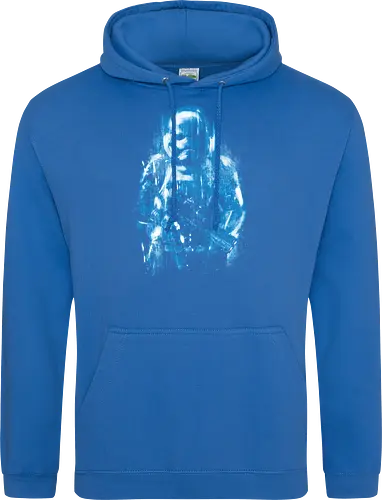 Trooper under the rain