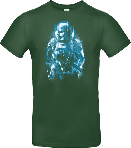 Trooper under the rain