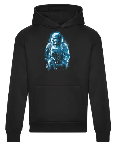 Trooper under the rain