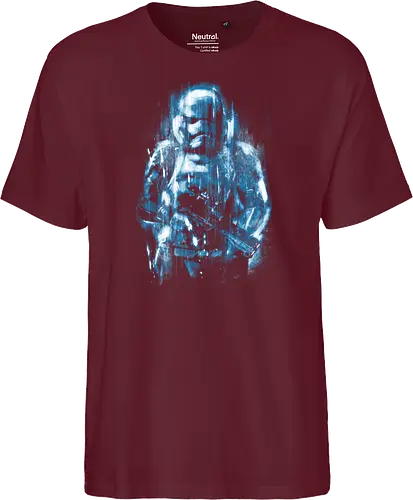 Trooper under the rain