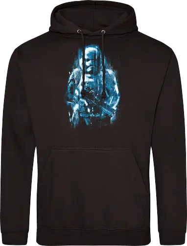 Trooper under the rain