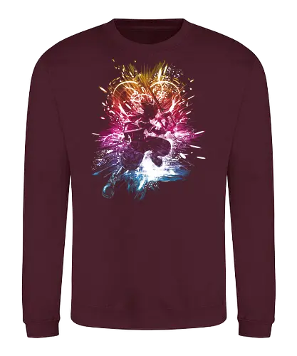 The way to the heart - gaming, video game, Kingdom, Sora, keyblade - Sweatshirt