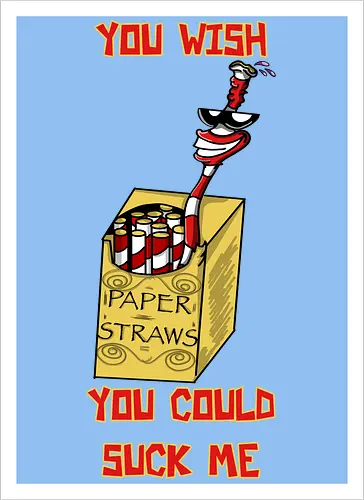 Papiershalme? Zieh doch!