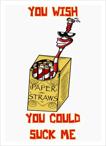 Papiershalme? Zieh doch!