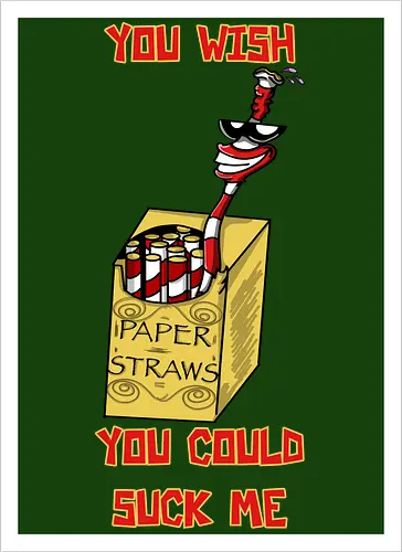 Papiershalme? Zieh doch!