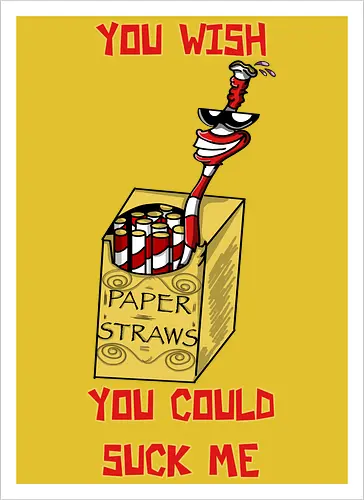 Papiershalme? Zieh doch!