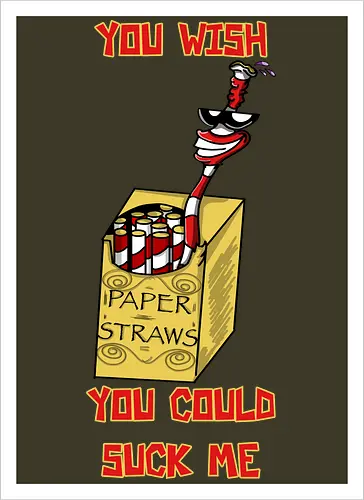 Papiershalme? Zieh doch!