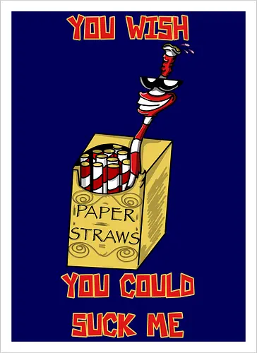 Papiershalme? Zieh doch!