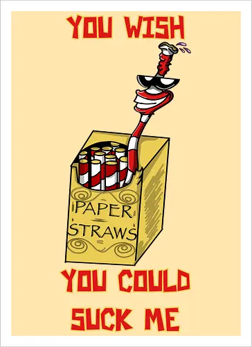 Papiershalme? Zieh doch!