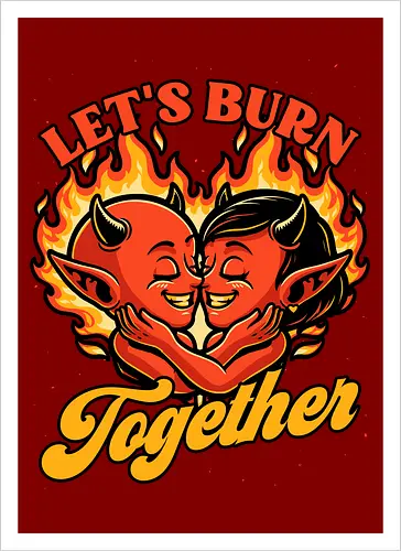Valentines Burn Together
