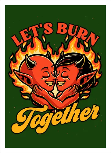 Valentines Burn Together