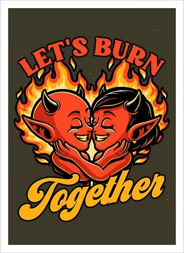 Valentines Burn Together