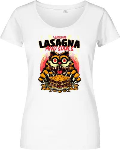 Creepy Cat Lasagna 