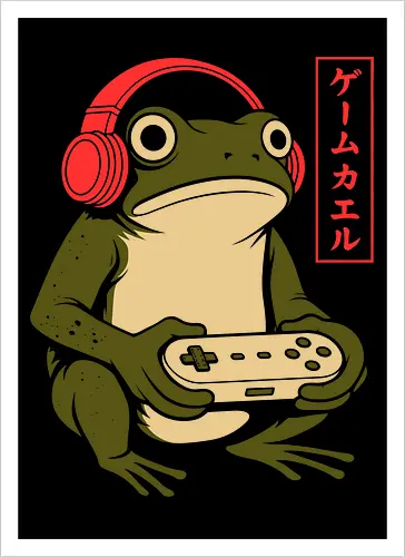Gamer Frog