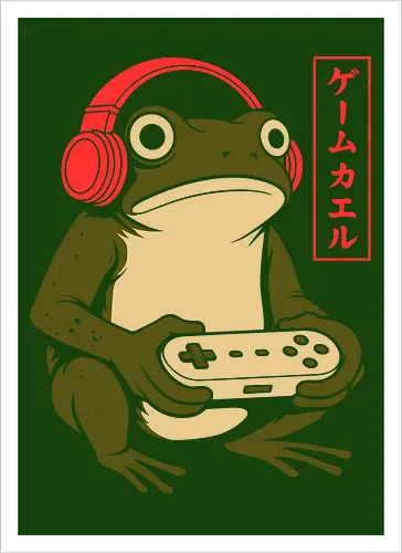Gamer Frog