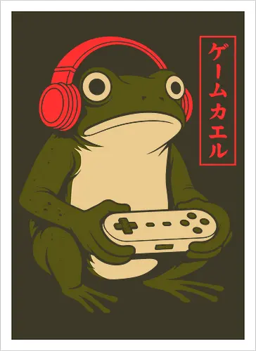 Gamer Frog