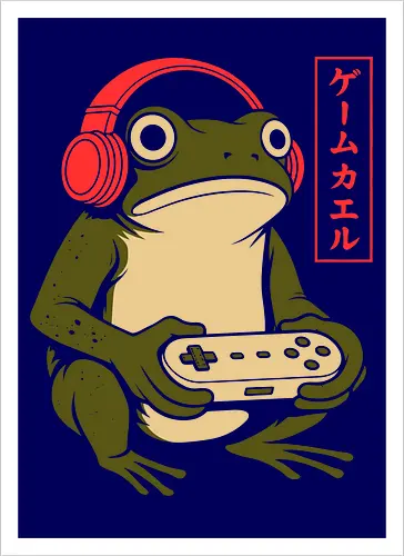 Gamer Frog