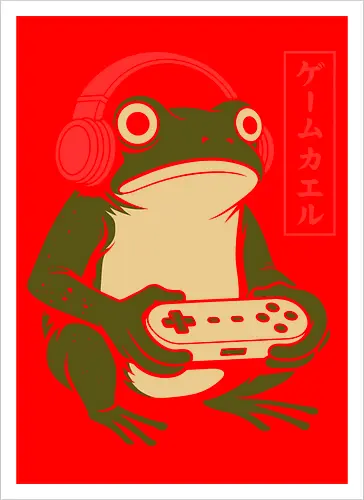 Gamer Frog
