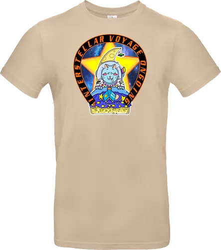 Kawaii Katze Interstellare Reise läuft