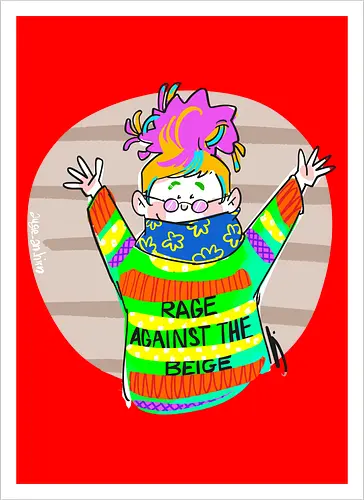 Rage against the beige