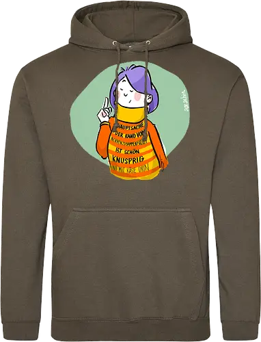 Hauptsache der Rand vom Nervenzusammenbruch...