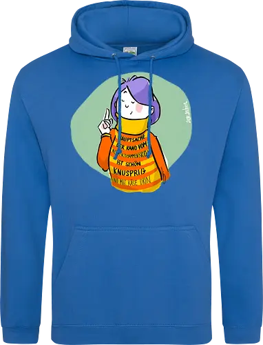 Hauptsache der Rand vom Nervenzusammenbruch...