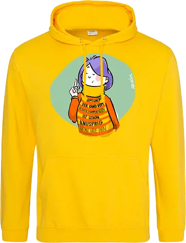 Hauptsache der Rand vom Nervenzusammenbruch...