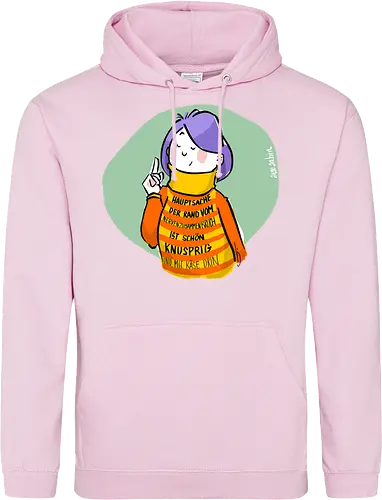 Hauptsache der Rand vom Nervenzusammenbruch...