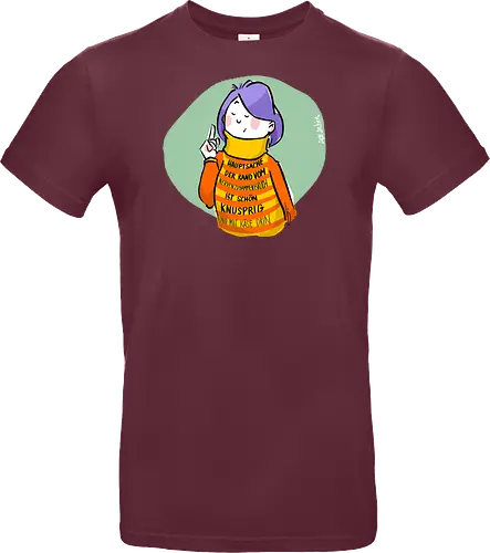 Hauptsache der Rand vom Nervenzusammenbruch...