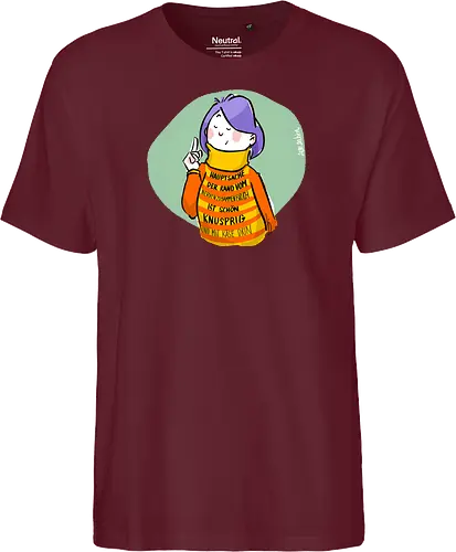 Hauptsache der Rand vom Nervenzusammenbruch...