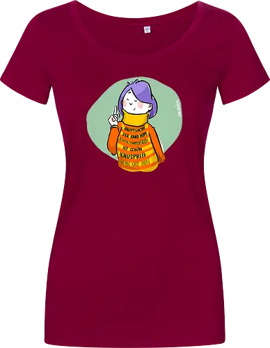 Hauptsache der Rand vom Nervenzusammenbruch...