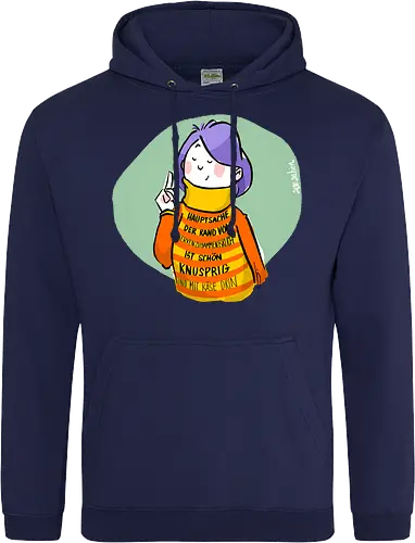 Hauptsache der Rand vom Nervenzusammenbruch...