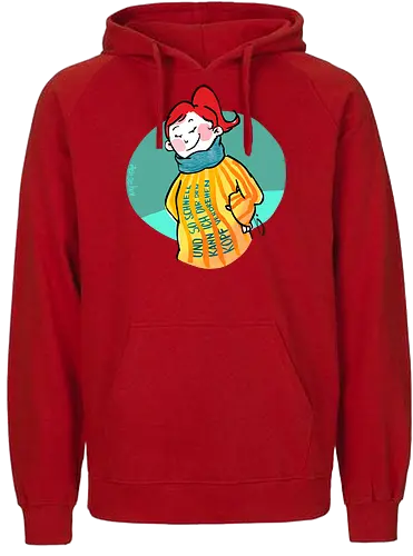 Und so schnell... - Ringelpullisprüche, Ringeldinger, streifenweise, Spruch, Weisheit, Motivation, Ringelpulli, SprücheShirt, Cartoon Illustration, Statement, Handgezeichnet, Humor, Selbstironie, Streifenpulli, Spruchshirt, deutsch - Fairtrade Hoodie