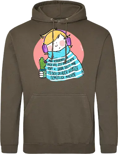 Man verbringt ja doch viel Zeit im eigenen Kopf..