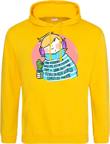 Man verbringt ja doch viel Zeit im eigenen Kopf..